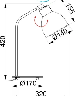 Camif Lampes À Poser>ALUMINOR Lampe à poser Stan -