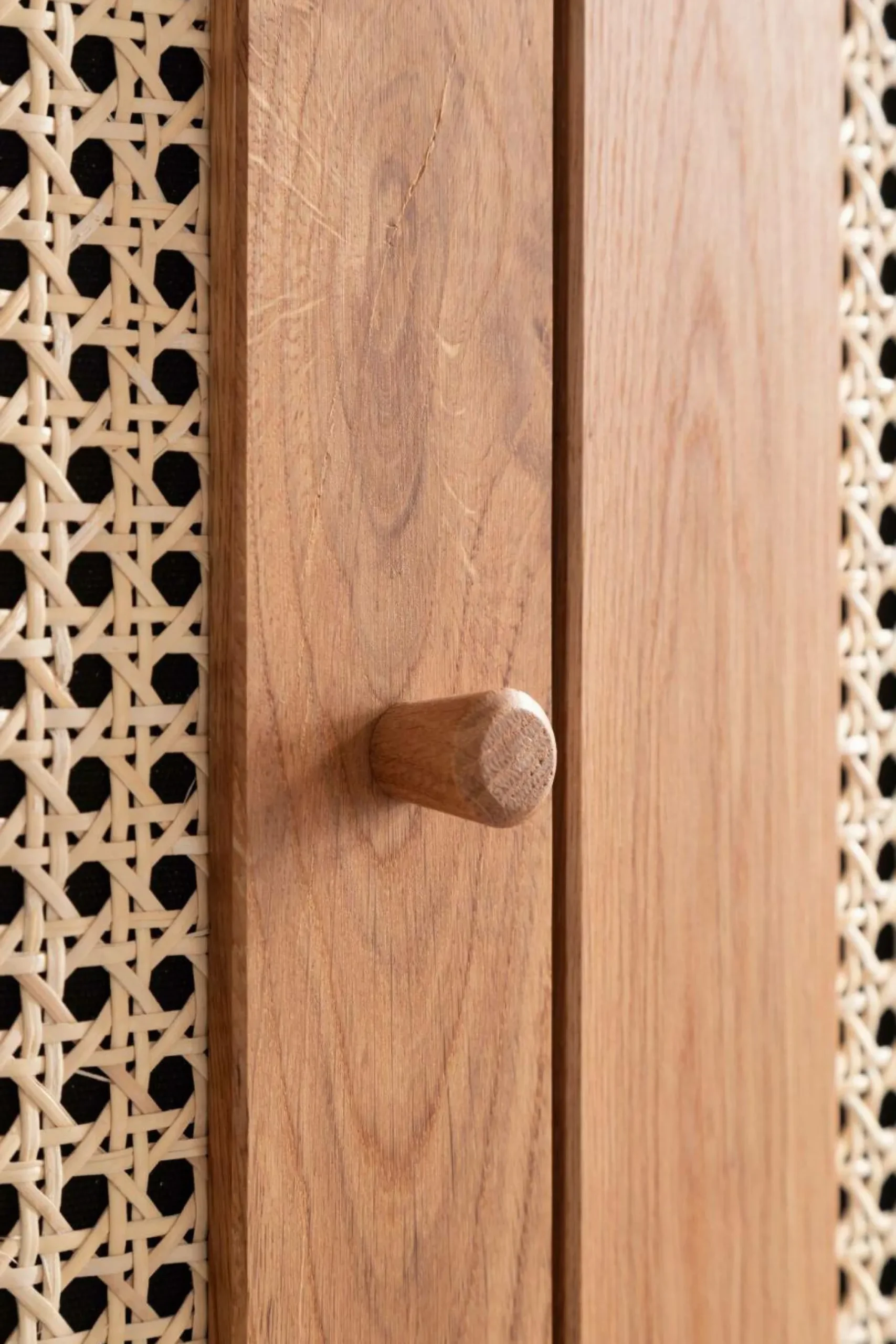 Camif Armoires|Armoires Et Dressing>Armoire chêne massif 4 portes Capucine
