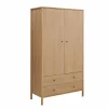 Camif Armoires|Armoires Et Dressing>Armoire décor bois 2 portes 2 tiroirs Simon
