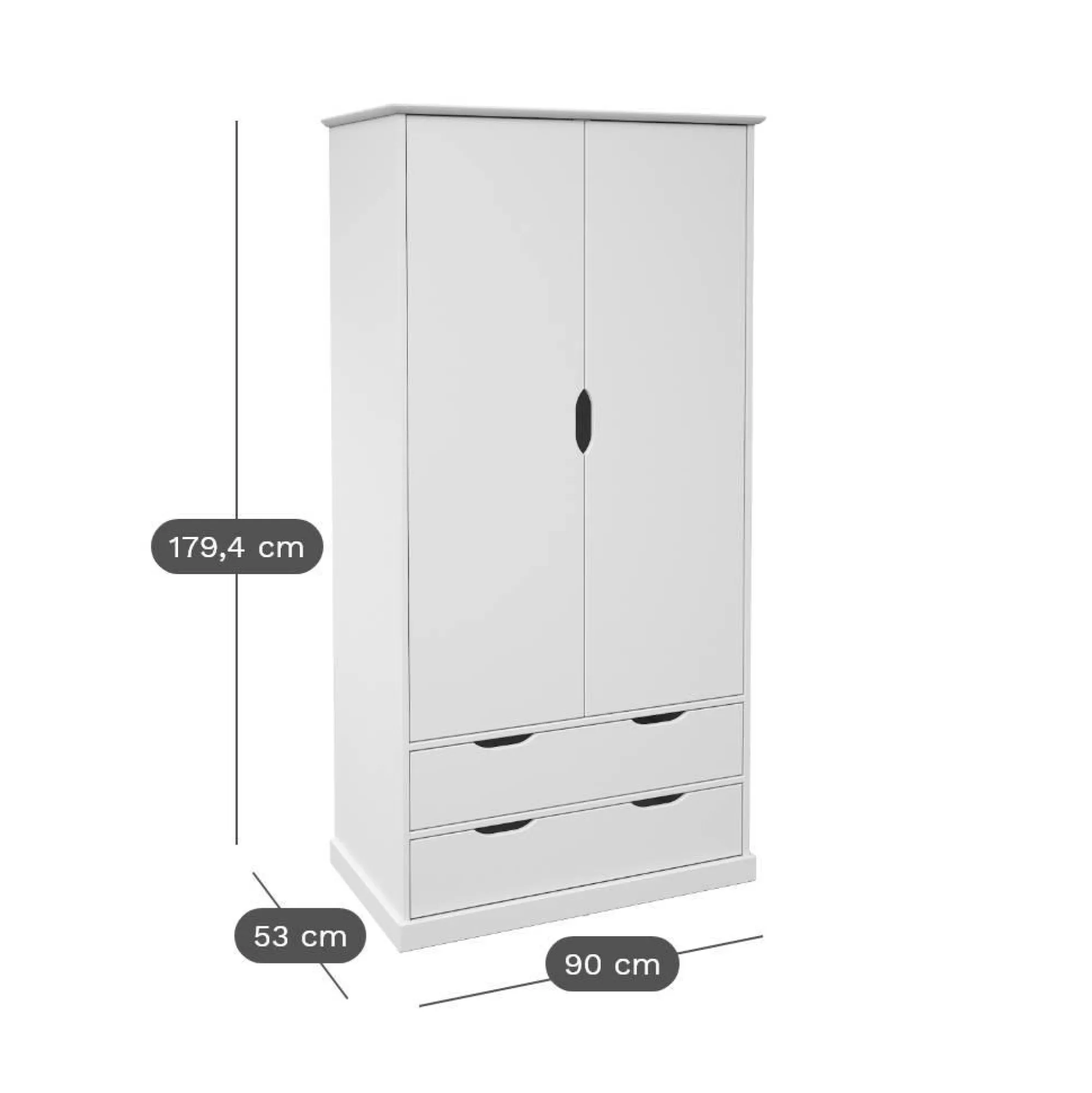 Camif Armoires|Armoires Et Dressing>Armoire Théa