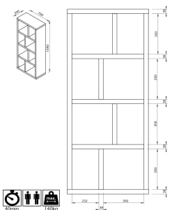 Camif Etagères|Bibliothèques><noscript><img width=