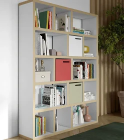 Camif Bibliothèques|Etagères>Bibliothèque 5 niveaux L150 cm Texas -