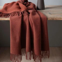 Camif Plaids|Plaids>BIEDERLACK Plaid laine et cachemire Clarence - - 130 x 170 cm
