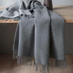 Camif Plaids|Plaids>BIEDERLACK Plaid laine et cachemire Clarence - - 130 x 170 cm