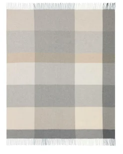 Camif Plaids|Plaids>BIEDERLACK Plaid laine et cachemire à carreaux Clarence - - 130 x 170 cm