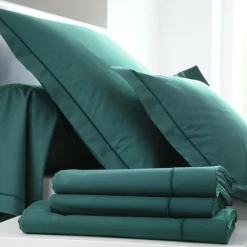 Camif Draps Housse>BLANC DES VOSGES Drap housse Percale Easy - - 140 x 190 cm