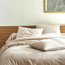 Camif Draps Housse>BLANC DES VOSGES Drap housse coton bio et recyclé Ressources - - 140 x 190 cm