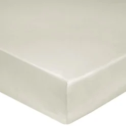 Camif Draps Housse>BLANC DES VOSGES Drap housse percale lavée Bohème - - 140 x 190 cm