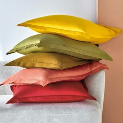 Camif Draps Housse>BLANC DES VOSGES Drap housse Satin - - 90 x 200 cm