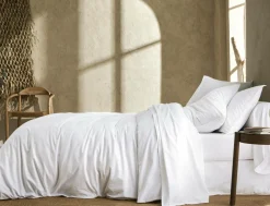 Camif Draps Housse>DES VOSGES Drap housse percale lavée Bohème - - 140 x 190 cm