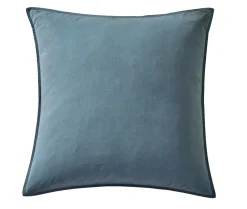 Camif Taies D'Oreiller>BLANC DES VOSGES Taie d'oreiller percale lavée Bohème - - Taie d'oreiller 65 x 65 cm