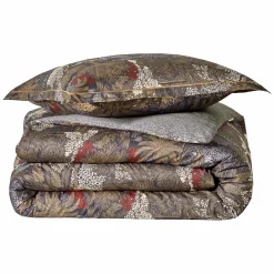 Camif Taies D'Oreiller>BLANC DES VOSGES Taie d'oreiller satin de coton Jardins de Babylone - 50 x 75 cm