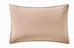 Camif Taies D'Oreiller>BLANC DES VOSGES Taie d'oreiller percale lavée Bohème - - Taie d'oreiller 50 x 75 cm