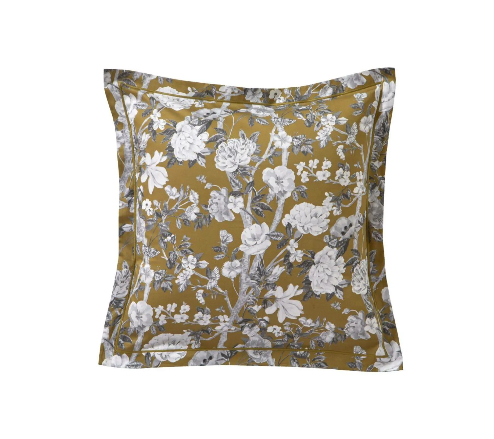 Camif Taies D'Oreiller>BLANC DES VOSGES Taie d'oreiller satin Impérial - - 65 x 65 cm