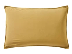 Camif Taies D'Oreiller>BLANC DES VOSGES Taie d'oreiller percale lavée Bohème - - Taie d'oreiller 50 x 75 cm