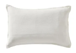 Camif Taies D'Oreiller>BLANC DES VOSGES Taie gaze de coton Cosy - - Taie d'oreiller 50 x 75 cm