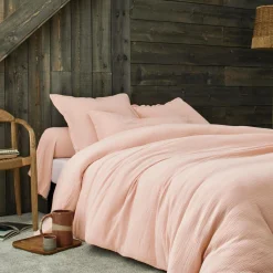 Camif Taies D'Oreiller>BLANC DES VOSGES Taie gaze de coton Cosy - - Taie d'oreiller 65 x 65 cm