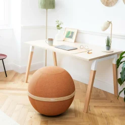 Camif Chaises De Bureau>BLOON PARIS Siège ballon dynamique tissu chiné - - Taille XL