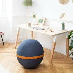 Camif Chaises De Bureau>BLOON PARIS Siège ballon dynamique tissu chiné - - Taille XL