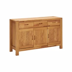 Camif Buffets>Buffet chêne massif 3 portes 3 tiroirs Luminescence