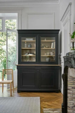 Camif Meubles Vitrines>Buffet vaisselier bois massif 4 portes 3 tiroirs Embellie -