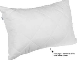Camif Oreillers|Oreillers>BULTEX Oreiller Confort 2 en 1