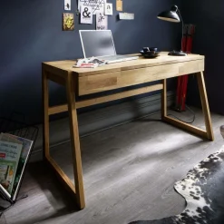 Camif Bureaux>Bureau en chêne massif Cyriel