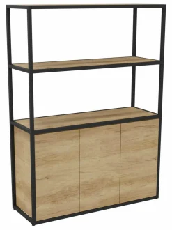 Camif Meubles De Rangement Bureau|Meubles De Rangement Bureau>BURONOMIC Bibliothèque 3 portes Alto
