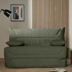 Camif Bz>Canapé BZ velours côtelé matelas 12 cm Gaston -