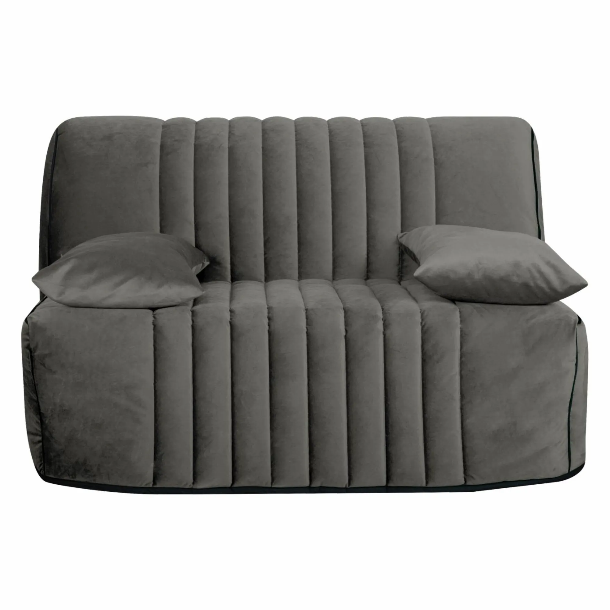 Camif Bz>Canapé BZ velours matelas 15 cm Oriane - - Matelas mousse HR
