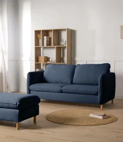 Camif Canapés Droits>Canapé convertible tissu chenillé Portimo -