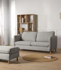 Camif Canapés Droits>Canapé convertible tissu chenillé Portimo -