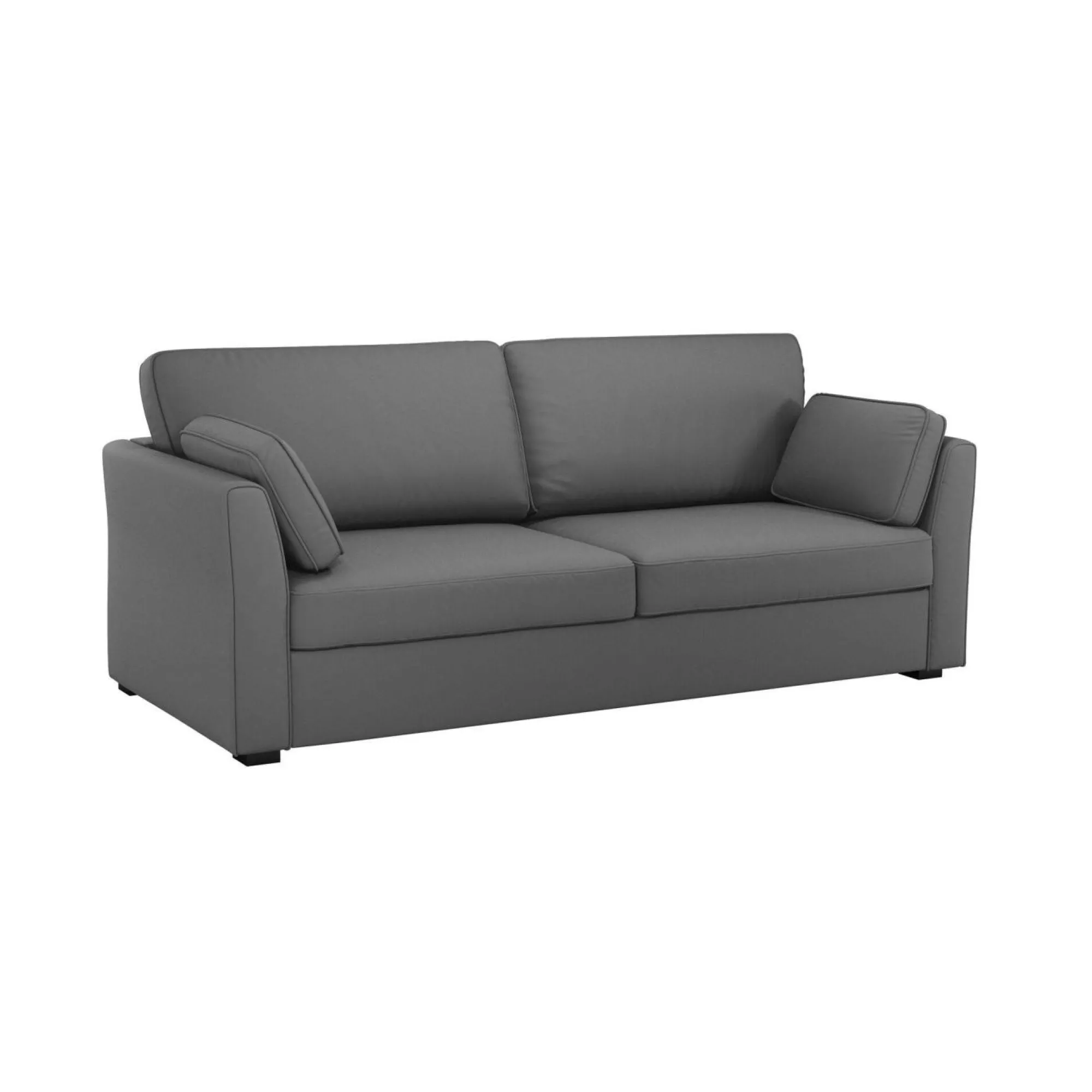 Camif Canapés Droits>Canapé convertible tissu coton déhoussable Marbella - - 3 places
