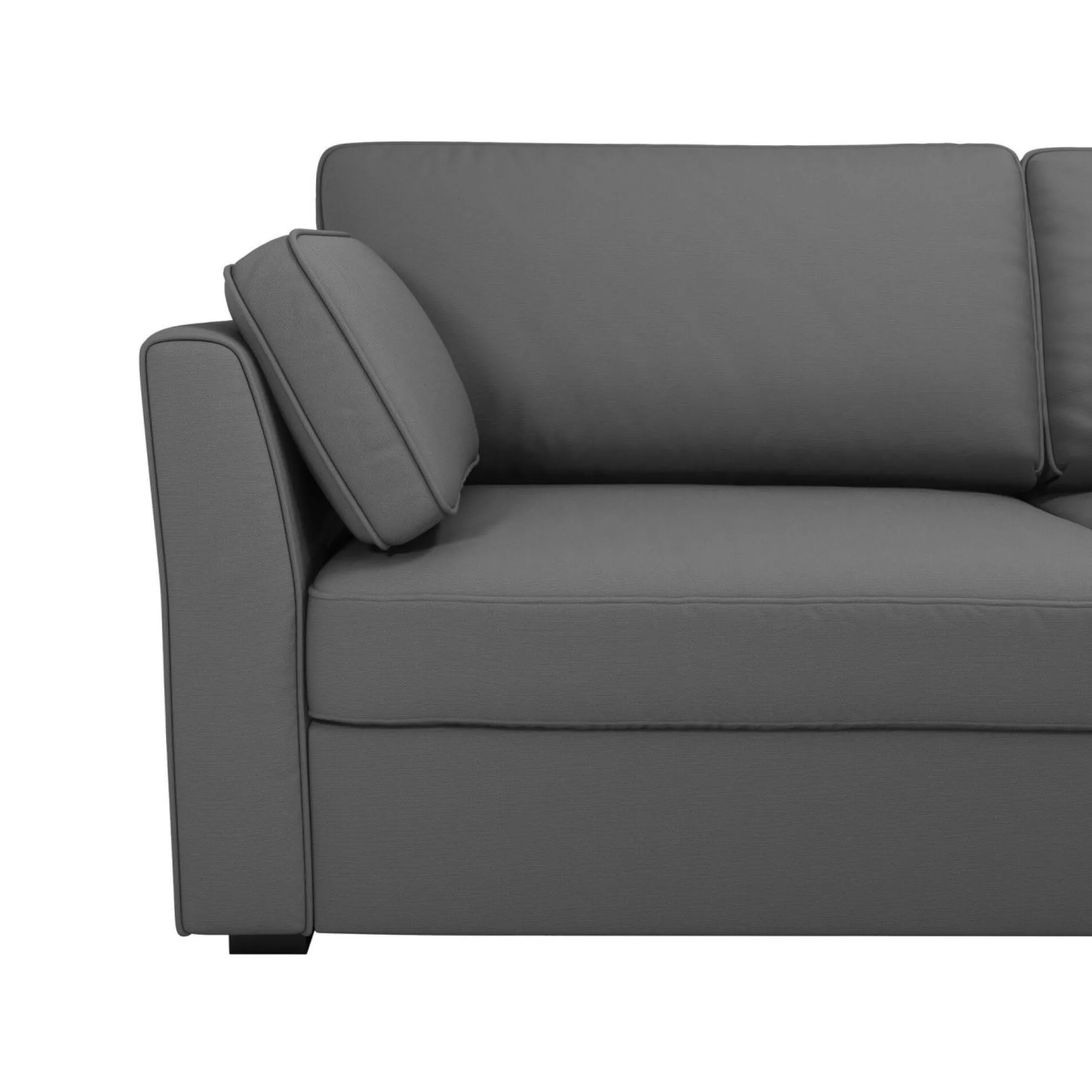 Camif Canapés Droits>Canapé convertible tissu coton déhoussable Marbella - - 3 places