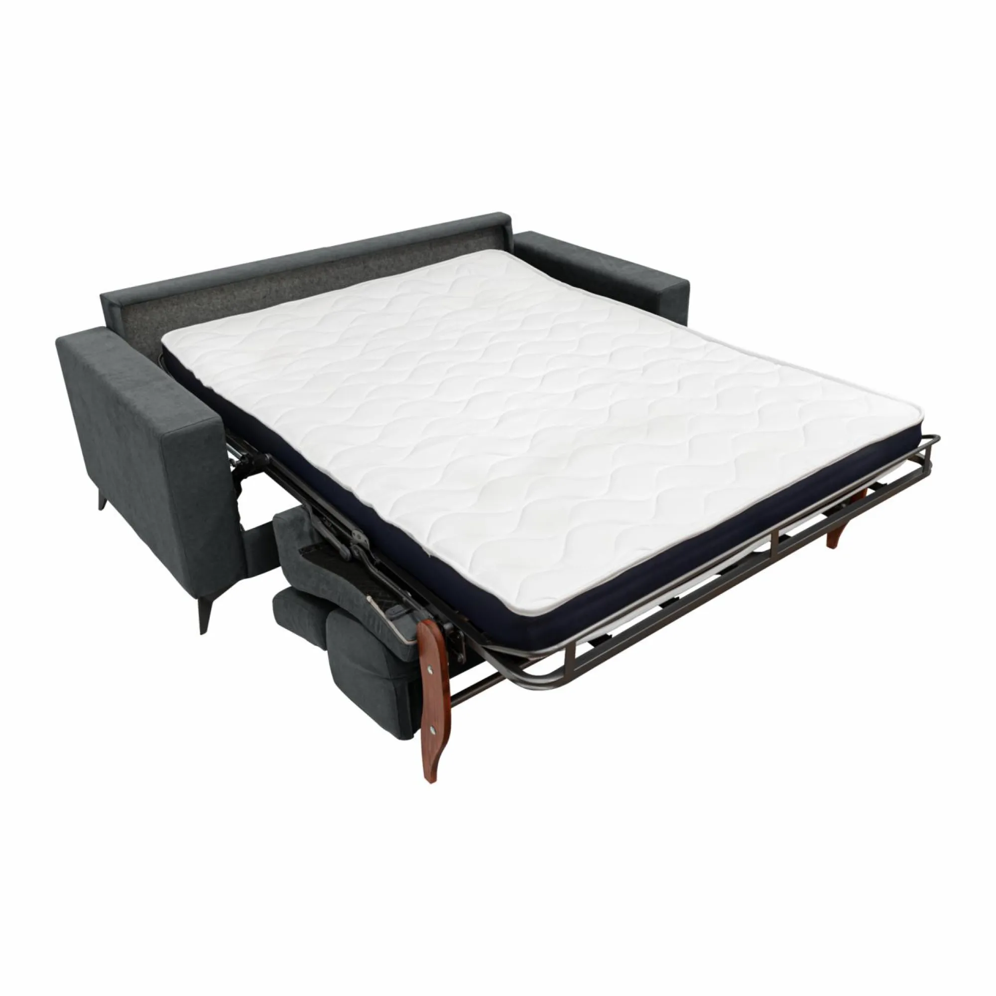 Camif Canapés Droits>Canapé convertible tissu recyclé déhoussable Alden - - 3 places