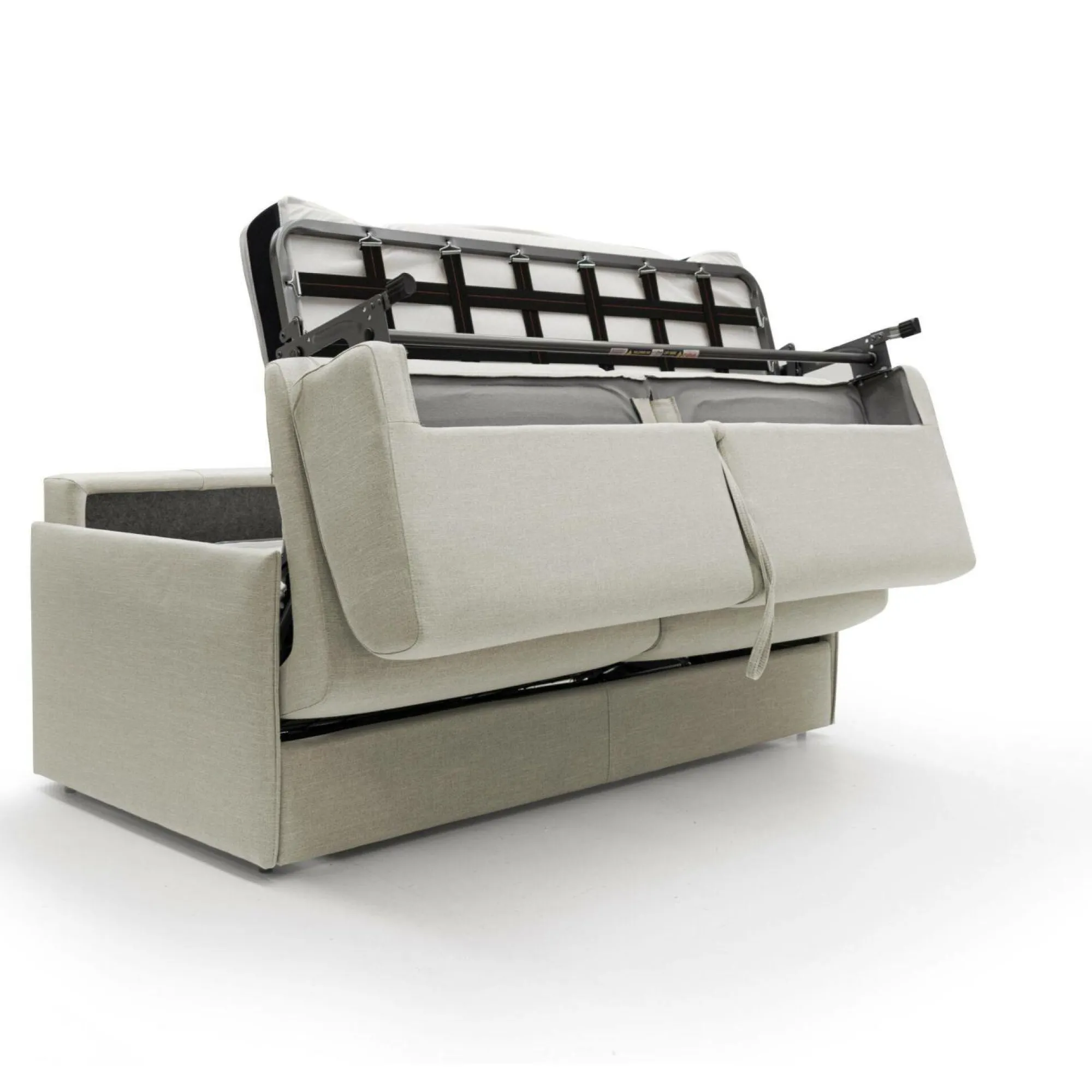 Camif Canapés Droits>Canapé convertible tissu recyclé déhoussable Arthur - - 3 places