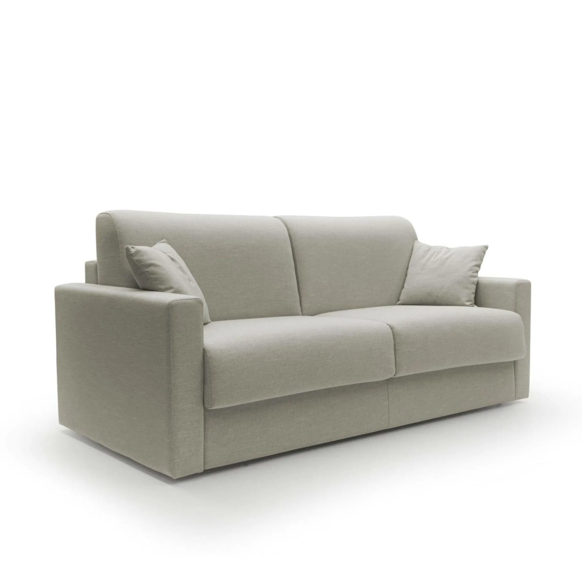 Camif Canapés Droits>Canapé convertible tissu recyclé déhoussable Aubin - - Grand 3 places