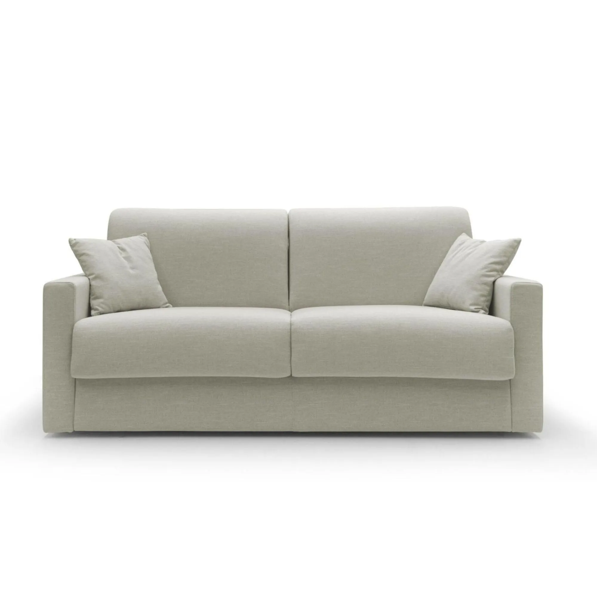 Camif Canapés Droits>Canapé convertible tissu recyclé déhoussable Aubin - - Grand 3 places