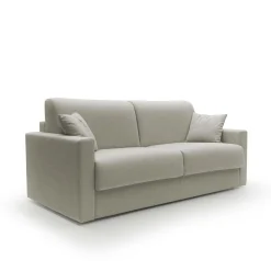 Camif Canapés Droits>Canapé convertible tissu recyclé déhoussable Aubin - - Grand 2 places