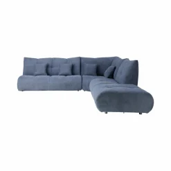Camif Canapés Modulables>Canapé d'angle modulable tissu avec pouf Benny -