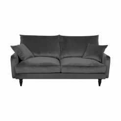 Camif Canapés Droits|Canapés Fixes>Canapé velours Olie - - 3 places