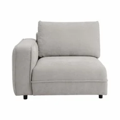 Camif Canapés Modulables>Chauffeuse avec accoudoir pour canapé modulable tissu Solenn - - Canapé angle gauche