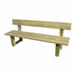 Camif Bancs De Jardin>C.I.H.B. Banc avec Dossier 200 cm Classique en en Bois Autoclave