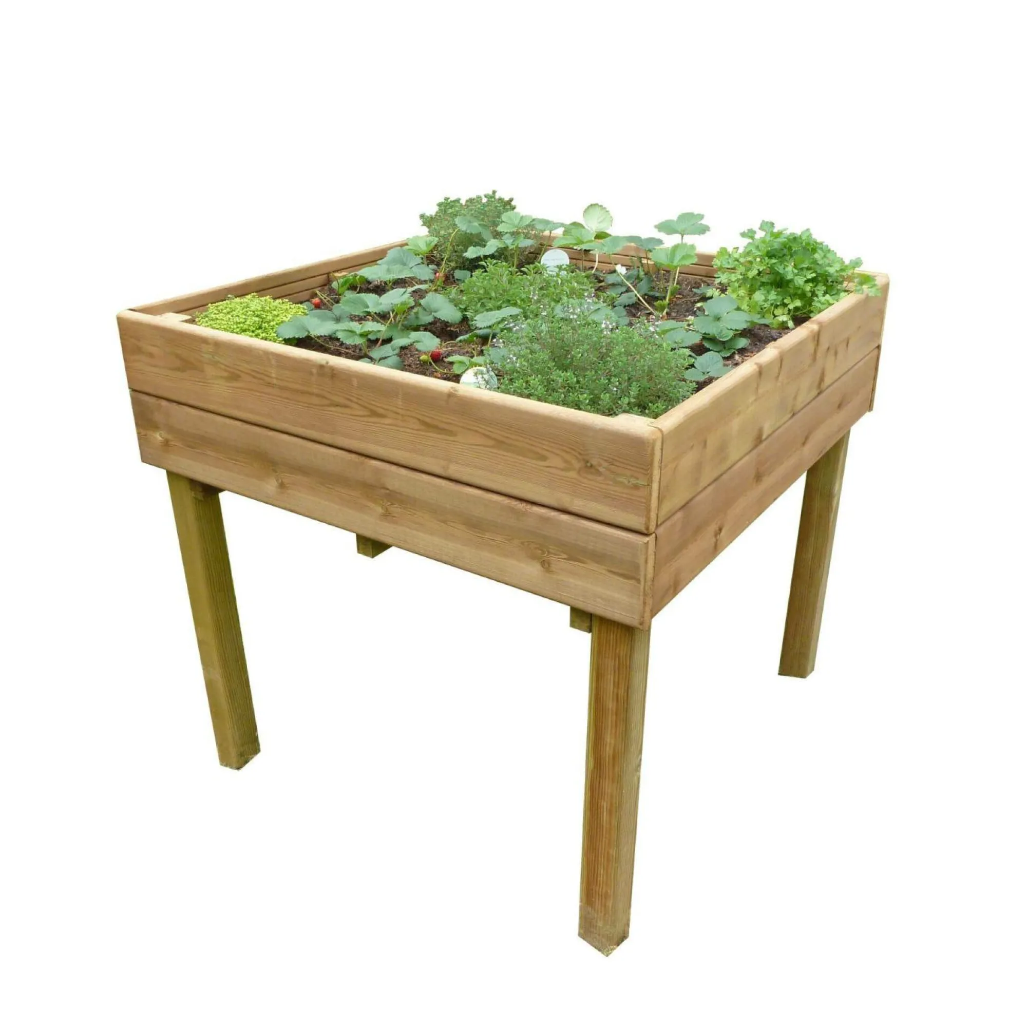 Camif Carrés De Potager>C.I.H.B. Table Potagère Carrée 160 L en Bois Autoclave