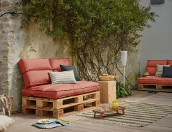 Camif Poufs, Poires Et Coussins De Sol|Poufs, Poires Et Coussins De Sol>Coussin matelas palette recyclé et déperlant Heva -