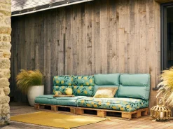 Camif Poufs, Poires Et Coussins De Sol|Poufs, Poires Et Coussins De Sol>Coussin matelas palette recyclé Heva -