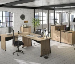 Camif Bureaux>C.PRO PAR Bureau complet Gregory retour 120 cm - Largeur 160 cm