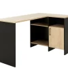 Camif Bureaux>C.PRO PAR Bureau d'angle Garry noir