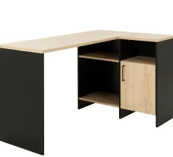 Camif Bureaux>C.PRO PAR Bureau d'angle Garry noir