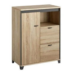 Camif Meubles De Rangement Bureau|Meubles De Rangement Bureau>C.PRO PAR Rangement 1 porte 2 tiroirs Gregory